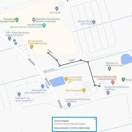 Apartament Marynarska Aquapark Реда Екстериор снимка